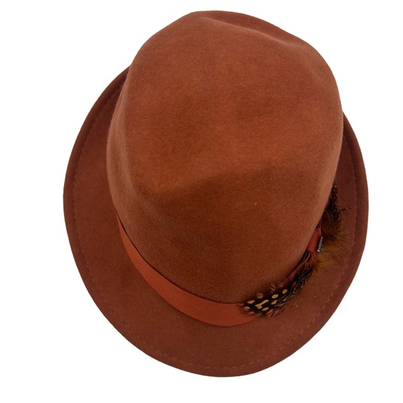 Vintage John Callahan Wool Fedora Hat - Picture 5 of 8